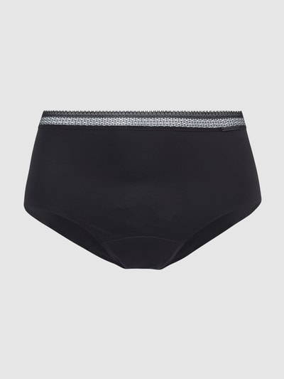 Chantelle Perioden-Slip aus Mikrofaser Modell 'Period Panty Graphic' Black 1