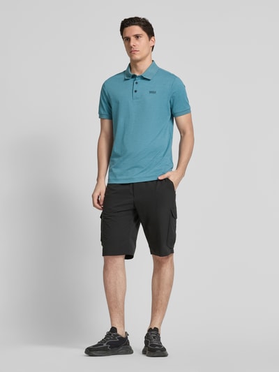 LUHTA Regular Fit Poloshirt mit Label-Print Modell 'KIVILAHTI' Mint 1