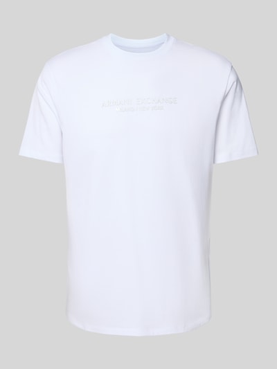 ARMANI EXCHANGE T-shirt z nadrukiem z logo Biały 2