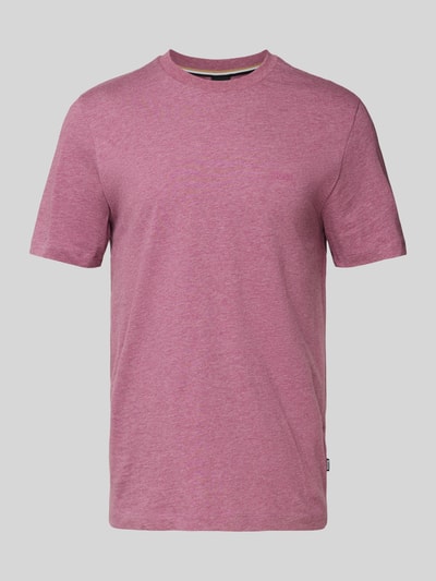 BOSS T-Shirt mit Rundhalsausschnitt Modell 'Thompson' Purple 2