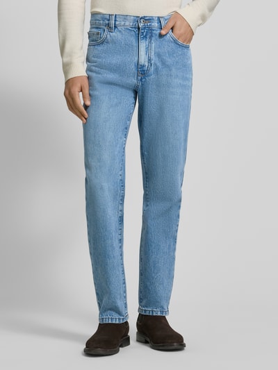 MCNEAL Loose fit jeans met 5-pocketmodel Blauw - 4