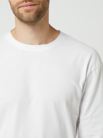 Jack & Jones Longsleeve aus Bio-Baumwolle Modell 'Noa' Weiss 3