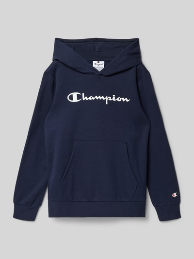 Champion Hoodie aus Baumwoll-Mix Marine 1