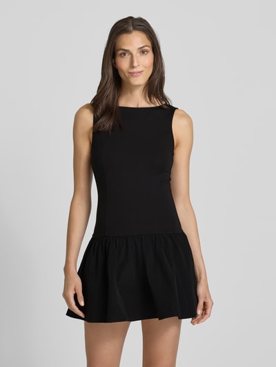 MANGO Minikleid mit U-Boot-Ausschnitt Modell 'VILA' Black 4