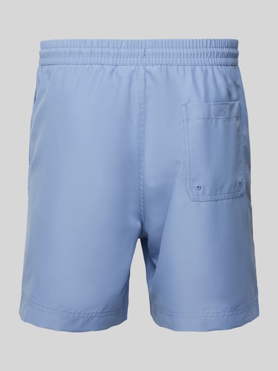 Carhartt Work In Progress Badehose mit Label-Stitching Modell 'CHASE' Hellblau 3