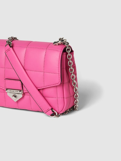 MICHAEL Michael Kors Handtasche mit Stepp-Optik Modell 'SOHO' Pink 3