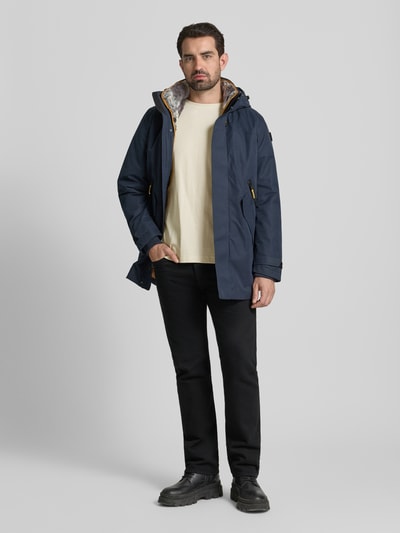 PME Legend Shirt met lange mouwen en labeldetail Offwhite - 1