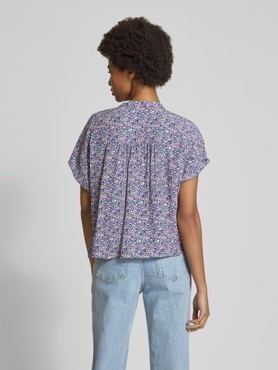 Marc O'Polo Denim Overhemdblouse met knoopsluiting Rookblauw - 5