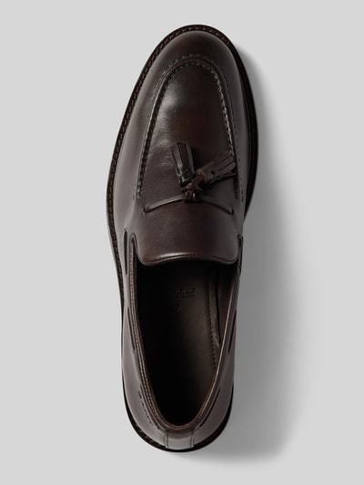 Gant Loafers van leer, model 'Lozham' Donkerbruin - 3