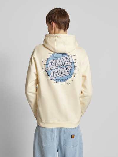 SANTA CRUZ Hoodie mit Kapuze Beige 5