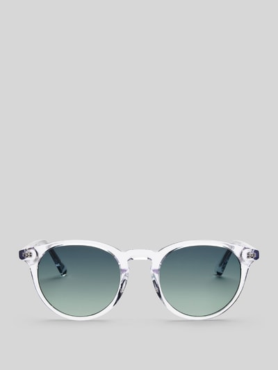 MessyWeekend Runde Sonnenbrille Modell 'NEW DEPP' Offwhite 2