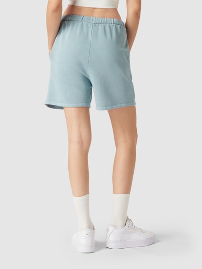 Guess Sweatshorts mit Label-Stitching Jeansblau 5