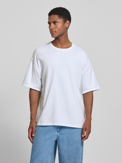 American Vintage T-Shirt mit Rundhalsausschnitt Modell 'FAZY' Weiss 4