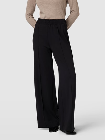 Esprit Stoffen broek met elastische band Zwart - 4