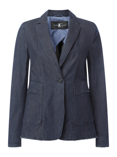 Luisa Cerano Blazer aus Denim Dunkelblau 1