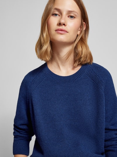 Armedangels Gebreide pullover met raglanmouwen, model 'DILIRIAA' Marineblauw - 3