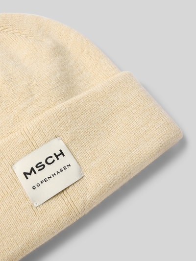 MSCH Copenhagen Beanie aus Woll-Mix Modell 'Mojo' Beige 2