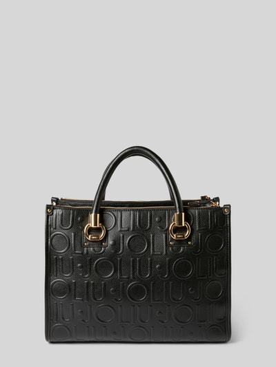 Liu Jo White Tote Bag in Leder-Optik Black 4