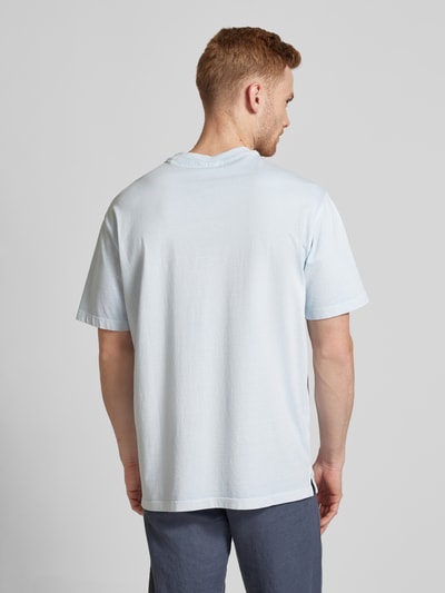 Mango T-Shirt mit Rundhalsausschnitt Modell 'SUGAR' Hellblau 5