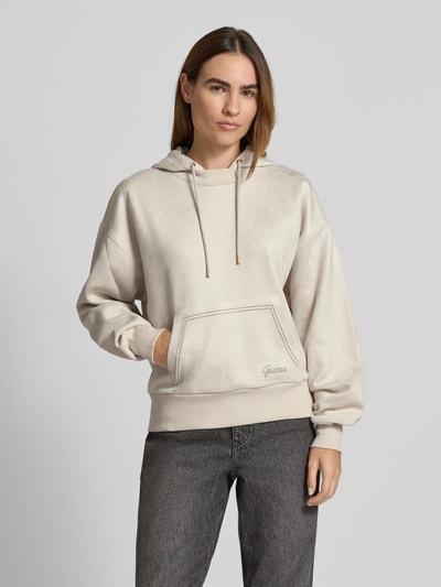 Guess Hoodie met capuchon Ecru - 4