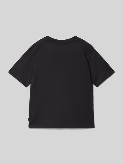 Only & Sons Regular Fit T-Shirt aus reiner Baumwolle Modell 'FRED LIFE' Black 3