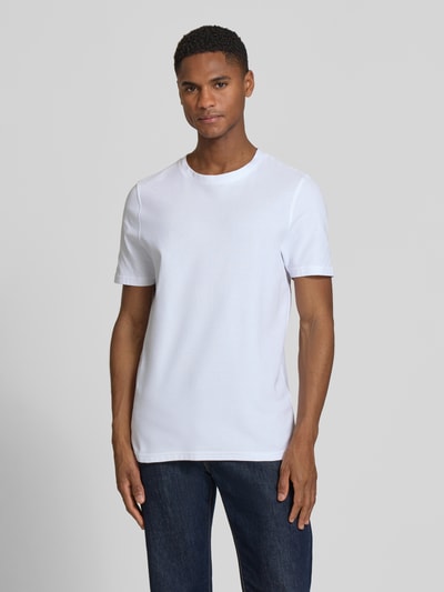 MCNEAL T-Shirt mit Rundhalsausschnitt Weiss 4