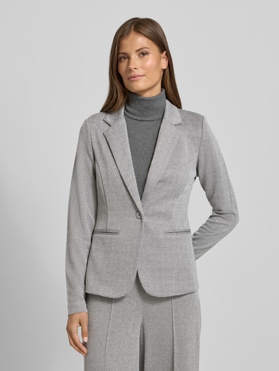 ICHI Blazer mit Reverskragen Modell 'KATE' Hellgrau 4