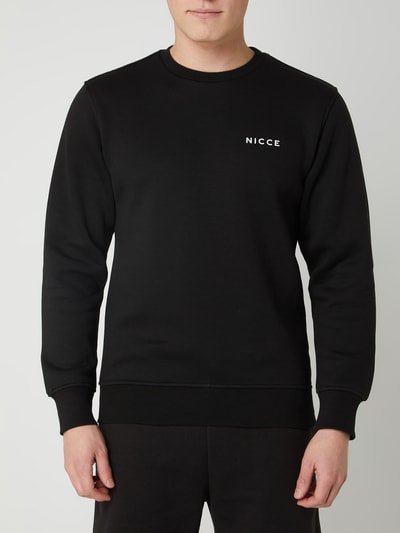 Nicce London Sweatshirt mit Logo-Print  Black 4