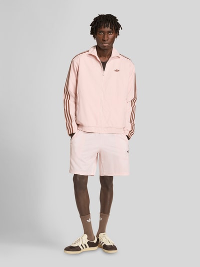adidas Originals Regular Fit Trainingsshorts mit Logo Print Altrosa 1