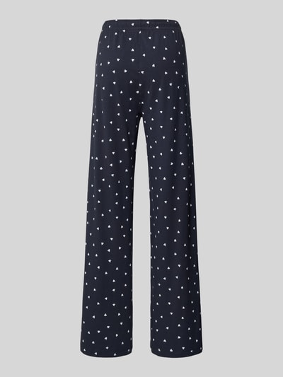 Jake*s Casual Pyjamabroek met elastische band Donkerblauw - 3