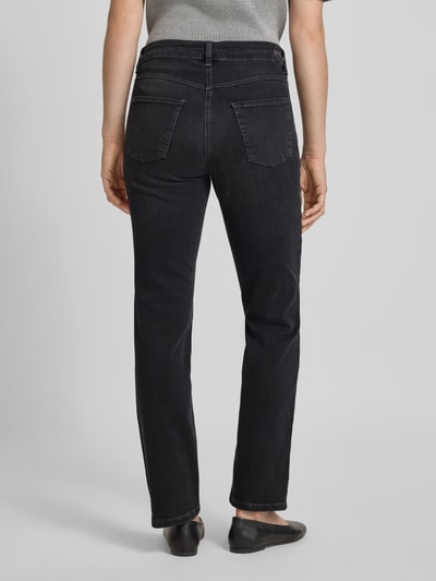 MAC Jeansy skrócone z wpuszczanymi kieszeniami Średniobrązowy 5