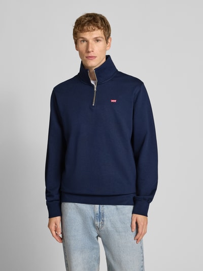 Levi's® Sweatshirt mit Troyer-Kragen Marine 4