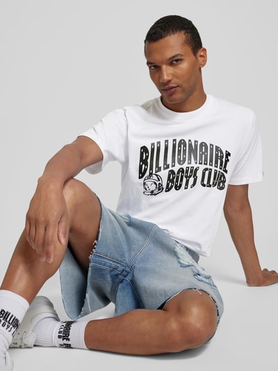 Billionaire Boys Club T-Shirt mit Label-Print Weiss 3