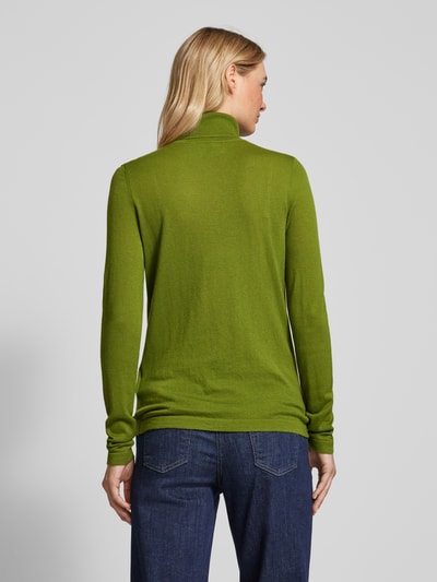 Christian Berg Woman Selection Gebreide pullover met ribboorden Groen - 5