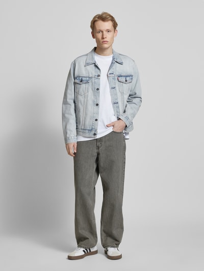 Levi's® Jeansjacke mit Brustpattentaschen Modell 'THE TRUCKER JACKET' Hellblau 1