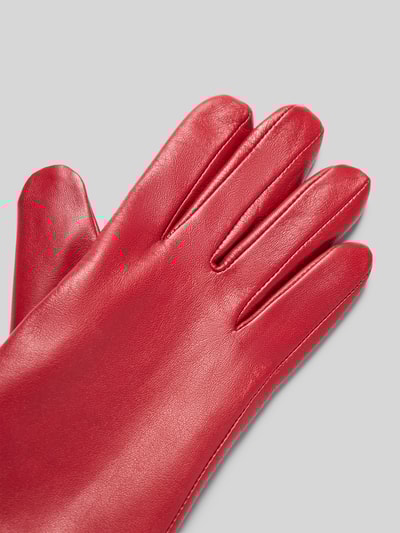 Roeckl Handschuhe aus echtem Leder Rot 3
