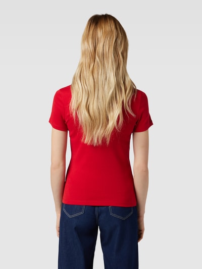 Esprit T-shirt met ronde hals Donkerrood - 5