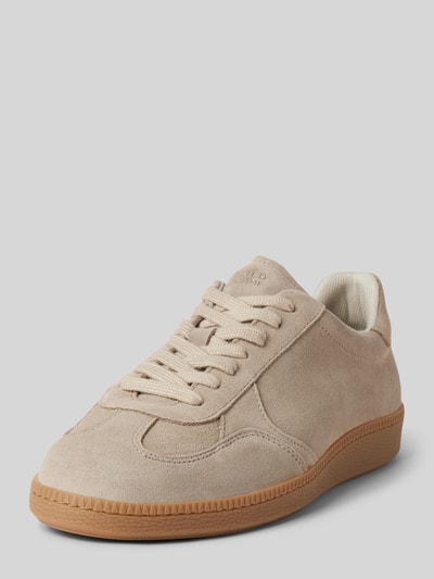 SELECTED HOMME Sneaker mit Label-Detail Modell 'FINLEY' Taupe 1