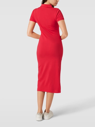 Polo Ralph Lauren Midi-jurk met polokraag Rood - 5