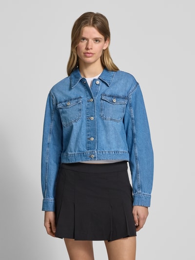 Only Regular fit jeansjack van puur katoen, model 'LUMI' Jeansblauw - 4
