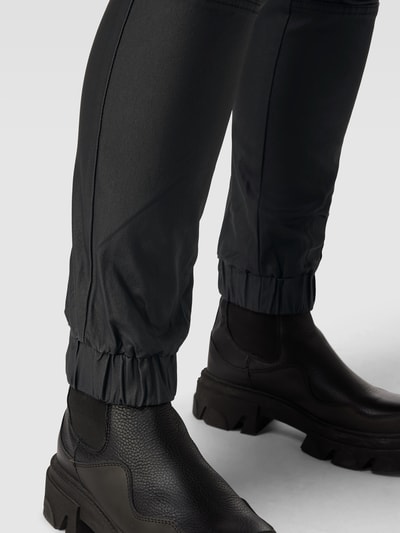 Vero Moda Cargobroek met elastische pijpboorden, model 'IVY' Zwart - 3