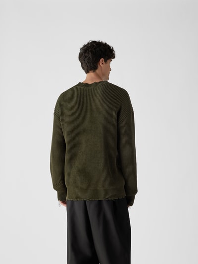 Dsquared2 Pullover in Strick-Optik Grün 5