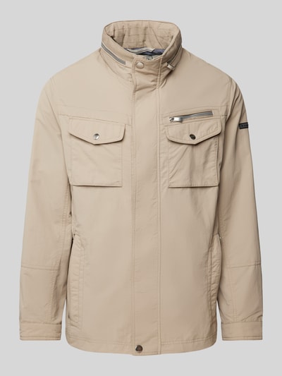 bugatti Jacke mit Stehkragen Beige 2