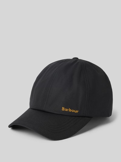 Barbour Cap aus reiner Baumwolle Modell 'Belsay' Black 1