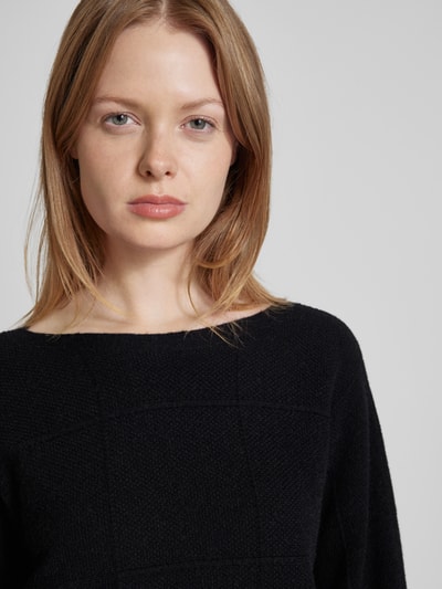 Betty Barclay Wollpullover mit Strukturmuster Black 3