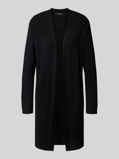 Vero Moda Lange cardigan van viscosemix, model 'SABA' Zwart - 2