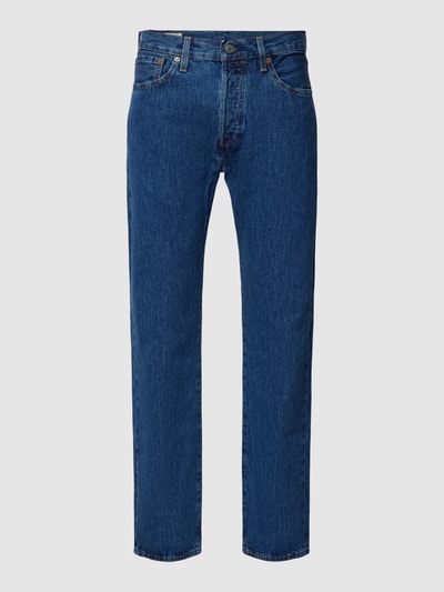 Levi's® Jeans mit Label-Patch Modell "501 STONE WASH" Jeansblau 2