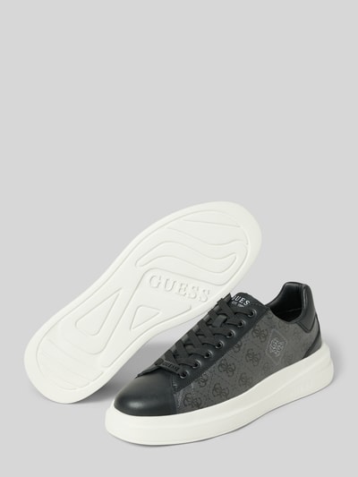 Guess Sneaker mit Schnürverschluss Modell 'ELBA' Black 4