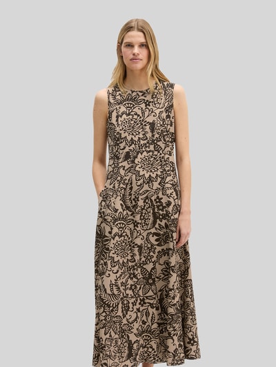 Marc O'Polo Freizeitkleid aus Viskose Mittelbraun 4