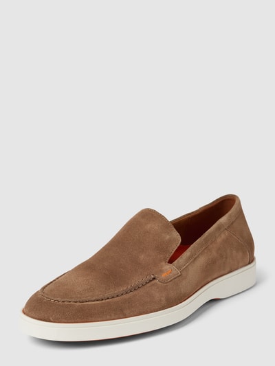 Lloyd Loafers van leer, model 'HUNTER' Beige - 1